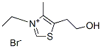 3-ethyl-5-(2-hydroxyethyl)-4-methyl thiazolium bromide