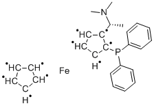 (R)-N,N-DIMETHYL-1-[(S)-2-(DIPHENYLPHOSPHINO)FERROCENYL]ETHYLAMINE
