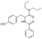N-Benzoyl-DL-tyrosil-di-n-propylamide