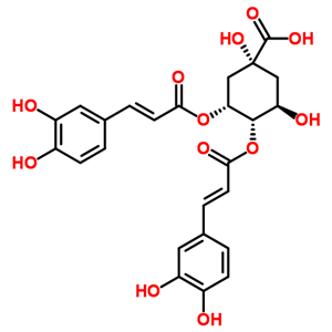 (1R,3R,4S,5R)-1,5-Dihydroxy-3,4-bis[[3-(3,4-dihydroxyphenyl)-1-oxo-2-propenyl]oxy]-1-cyclohexanecarboxylic acid
