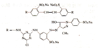 活性嫩黄KE-3G化学结构式
