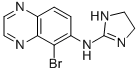 5-bromo-n-(4,5-dihydro-1h-imidazol-2-yl)-6-quinoxa...