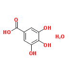 Benzoic acid,3,4,5-trihydroxy-, hydrate (1:1)
