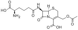 5-Thia-1-azabicyclo[4.2.0]oct-2-ene-2-carboxylicacid,3-[(acetyloxy)methyl]-7-[[(5R)-5-amino-5-carboxy-1-oxopentyl]amino]-8-oxo-,(6R,7R)-