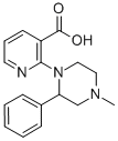1-(3-Carboxy-2-pyridyl)-4-methyl-2-phenylpiperazine  