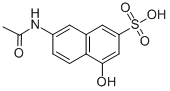 2-acetamido-5-hydroxy-7-naphthalenesulfonic acid