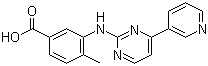4-methyl-3-[(4-pyridin-3-ylpyrimidin-2-yl)amino]benzoic acid
