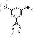 Benzenamine, 3-(4-methyl-1H-imidazol-1-yl)-5-(trif...