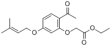 2'-Ethoxycarbonylmethoxy-4'-(3-methyl-2-butenyloxy) acetophenone