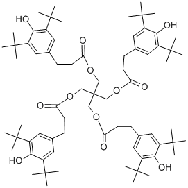 2,2-Bis(((3-(3,5-di-tert-butyl-4-hydroxyphenyl)propanoyl)oxy)methyl)propane-1,3-diylbis(3-(3,5-di-tert-butyl-4-hydroxyphenyl)propanoate)抗氧剂101|昊睿化学生产研发销售|CAS:6683-19-8