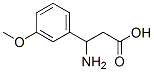 3-Amino-3-(3-methoxyphenyl)propionic acid