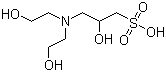 3-[bis(2-hydroxyethyl)amino]-2-hydroxypropanesulphonic acid