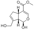 1,4a,5,7a-tetrahydro-1-hydroxy-7-(hydroxymethyl)-cyclopenta(c)pyran-4-carboxylic acid methyl ester