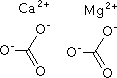 Dolomite (CaMg(CO3)2),dead-burned refractory  