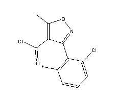 3-(2-Chloro-6-fluorophenyl)-5-methyl-1,2-oxazole-4-carbonyl chloride