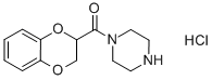 1-(1,4-Benzodioxane-2-carbonyl)piperazine Hydrochloride