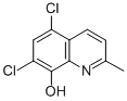5,7-dichloro-2-methyl-8-hydroxyquinoline
