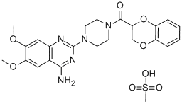 Methanone,[4-(4-amino-6,7-dimethoxy-2-quinazolinyl)-1-piperazinyl](2,3-dihydro-1,4-benzodioxin-2-yl)-