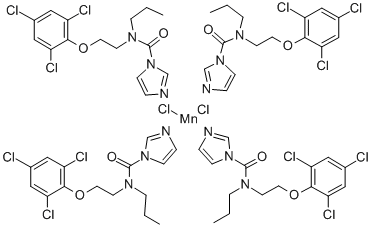dichlorotetrakis[N-propyl-N-[2-(2,4,6-trichlorophenoxy)ethyl]-1H-imidazole-1-carboxamide]manganese