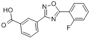 3-[5-(2-fluorophenyl)-1,2,4-oxadiazol-3-yl]benzoic acid