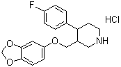 (3S-TRANS)-3-[(1,3-BENZODIOXOL-5-YLOXY)METHYL]-4-(4-FLUOROPHENYL)PIPERIDINE