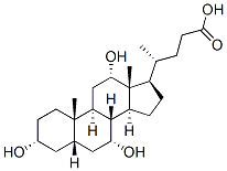 Cholan-24-oicacid, 3,7,12-trihydroxy-, (3α,5β,7α,12α)-