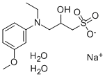 N-Ethyl-N-(2-hydroxy-3-sulfopropyl)-3-methoxylaniline,sodiumsalt,dihydrate  