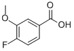 4-Fluoro-3-methoxybenzoic acid  