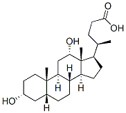 Cholan-24-oic acid,3,12-dihydroxy-, (3a,5b,12a)-