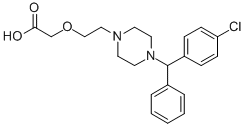 (R)-2-[2-[4-[(4-chlorophenyl)-phenyl-methyl]piperazin-1-yl]-ethoxy]acetic acid