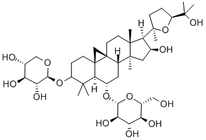 beta-D-Glucopyranoside, (3beta,6alpha,16beta,20R,24S)-20,24-epoxy-16,25-dihydroxy-3-(beta-D-xylopyranosyloxy)-9,19-cyclolanostan-6-yl