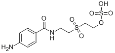 2-[2-(4-Aminobenzamide)ethylsulfonyl]ethanol hydrogen sulfate ester