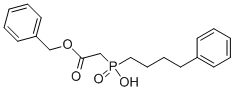 Acetic acid, [hydroxy(4-phenylbutyl)phosphinyl]-, ...