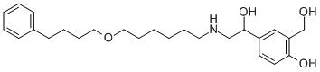1,3-Benzenedimethanol,4-hydroxy-a1-[[[6-(4-phenylbutoxy)hexyl]amino]methyl]-