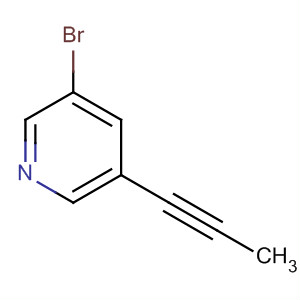 3-bromo-5-(prop-1-ynyl)pyridine