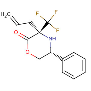 2-Morpholinone, 5-phenyl-3-(2-propen-1-yl)-3-(trifluoromethyl)-,
(3S,5R)-