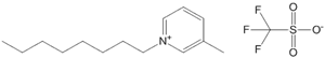 3-methyl-1-octylpyridin-1-ium,trifluoromethanesulfonate