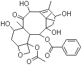 7,11-Methano-5H-cyclodeca[3,4]benz[1,2-b]oxet-5-one,12b-(acetyloxy)-12-(benzoyloxy)-1,2a,3,4,4a,6,9,10,11,12,12a,12b-dodecahydro-4,6,9,11-tetrahydroxy-4a,8,13,13-tetramethyl-,(2aR,4S,4aR,6R,9S,11S,12S,12aR,12bS)-