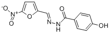 4-hydroxy-N-[(E)-(5-nitrofuran-2-yl)methylideneamino]benzamide