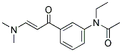 N-Ethyl-N-3-((3-dimethylamino-1-oxo-2-propenyl)phe...