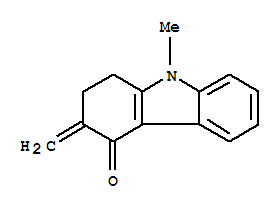 1,2,3,9-Tetrahydro-9-methtyl-3-methylene-4H-carbazol-4-one