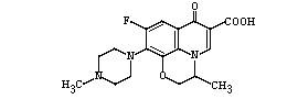 氧氟沙星结构式图片