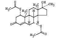 甲睾酮结构式图片