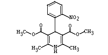 硝苯地平片化学结构图片