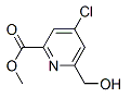 (C8H8ClNO3) METHYL 4-CHLORO-6-(HYDROXYMETHYL)PICOLINATE