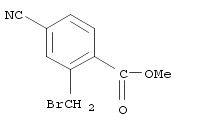 Methyl 2-(bromomethyl)-4-cyanobenzoate