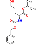 N-benzoxycarbonyl-5-hydroxy-L-norvaline,iso-proryl ester