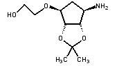 2-[[(3aR,4S,6R,6aS)-6-amino-2,2-dimethyl-4,5,6,6a-tetrahydro-3aH-cyclopenta[d][1,3]dioxol-4-yl]oxy]ethanol