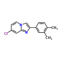 7-chloro-2-(3,4-dimethylphenyl)H-imidazo[1,2-a]pyridine