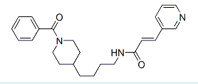 (E)-N-[4-(1-benzoylpiperidin-4-yl)butyl]-3-pyridin-3-ylprop-2-enamide